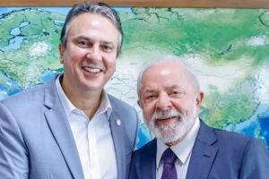 Ministro da Educa&ccedil;&atilde;o, Camilo Santana, e o presidente Lula.