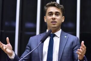 Deputado federal Nikolas Ferreira.