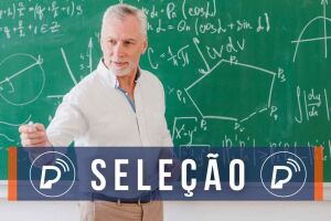 Professor dando aula. 