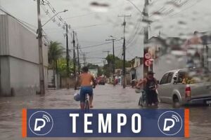Apac renova alerta de chuva.