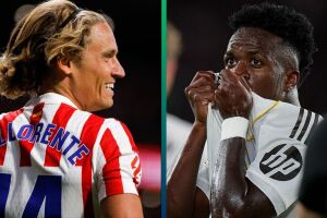 Real Madrid vence o Atl&eacute;tico de Madrid por 3 a 2.