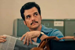 Wagner Moura no filme O Agente Secreto.