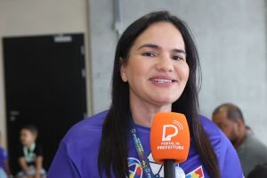 Michele Collins, diretora-presidente da Arena de Pernambuco. 