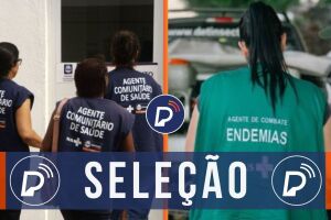 Sele&ccedil;&atilde;o Agente de Sa&uacute;de e Endemias.