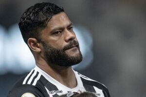 Atacante Hulk, do Atl&eacute;tico-MG.