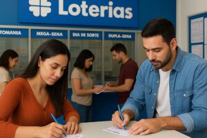  Confira os n&uacute;meros sorteados no concurso 6041 da Loteria Federal.