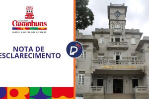 Nota de esclarecimento da gest&atilde;o e prefeitura de Garanhuns.