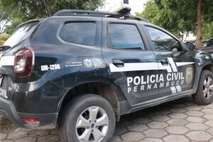 Viatura da Pol&iacute;cia Civil de Pernambuco.