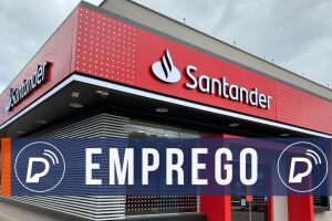 Emprego no Santander. 