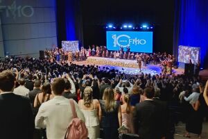 Cola&ccedil;&atilde;o de grau dos concluintes da Faculdade de Medicina de Olinda.