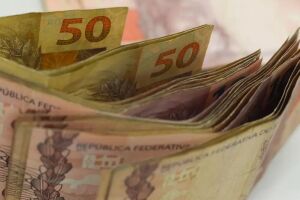 Montante de dinheiro.