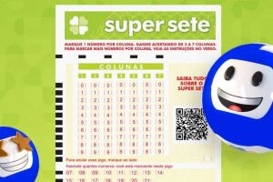 Sorteio da Super Sete (concurso 810) nesta quarta-feira (11/02).
