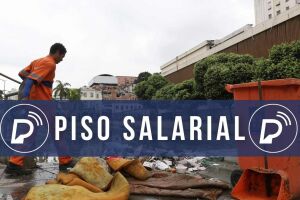 Piso salarial para garis &eacute; aprovado.