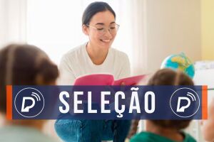 Processo seletivo para professor.