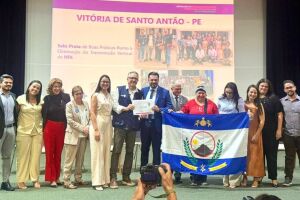 Vit&oacute;ria de Santo Ant&atilde;o conquista Selo Prata por avan&ccedil;os na sa&uacute;de. 