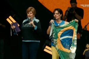 Cindy Jacobs e Ana Paula Valad&atilde;o. 