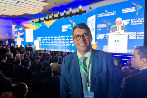 Diego Cabral &eacute; convidado pelo CAF para palestrar em f&oacute;rum econ&ocirc;mico internacional no Panam&aacute;