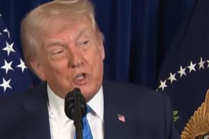 Donald Trump, presidente do Estados Unidos. 