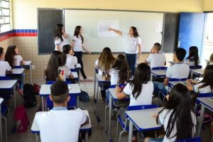 Alunos da rede estadual de ensino de Pernambuco.