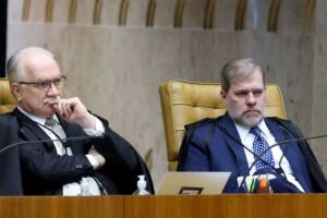Ministros do STF Edson Fachin e Dias Toffoli.