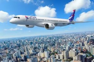 Aeronave da latam.