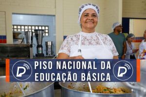 Piso dos profissionais da educa&ccedil;&atilde;o b&aacute;sica.