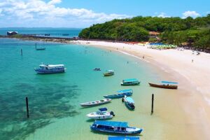 Ponta de Nossa Senhora de Guadalupe, na Ilha dos Frades