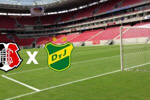 Amistoso entre Santa Cruz e Defensa Y Justicia &eacute; suspenso pela Arena de Pernambuco.