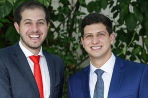 Jo&atilde;o e Pedro Campos juntos.