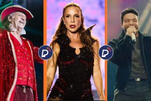 Alceu Valen&ccedil;a, Ivete Sangalo e Wesley Safad&atilde;o. 