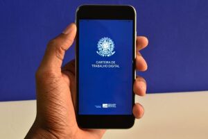 Carteira de trabalho digital.