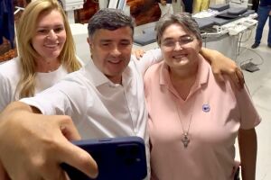 Eduardo da Fonte ao lado de Roberta Arraes, no Sert&atilde;o do Araripe.