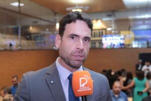 Vereador Eduardo Moura na C&acirc;mara do Recife.