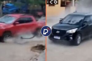 Momento de persegui&ccedil;&atilde;o em Gravat&aacute; antes de ex-policial ser executado a tiros.