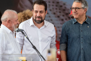 Lula, Boulos e Padilha.