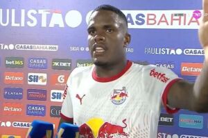 Jogador do Red Bull Bragantino que fez ataque machista a &aacute;rbitra ter&aacute; multa de 50% do sal&aacute;rio