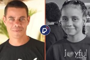 Danilo Moraes da Silva, de 39 anos, suspeito de matar a filha de 15 com golpes de machado.