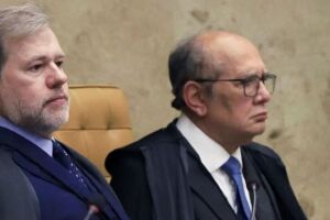 Ministros do STF, Dias Toffoli e Gilmar Mendes.