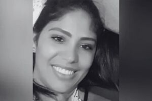 Priscila Beatriz Assis, mulher que foi morta ap&oacute;s recusar beijar jovem de 18 anos.