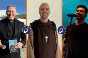 Padre Marcelo Rossi, Frei Gilson e Rosa de Saron.