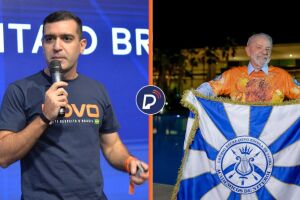 Presidente do Novo diz que desfile na Sapuca&iacute; foi "propaganda" e vai pedir inelegibilidade de Lula