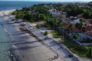 Praia de Ponta de Pedras. 