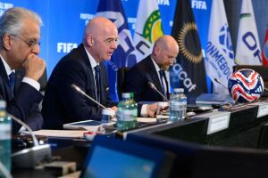 Reuni&atilde;o da Fifa. 