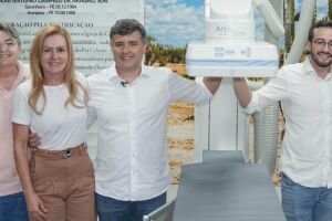 Roberta Arraes, Eduardo e Lula da Fonte.