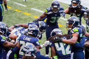 Seattle Seahawks em agosto de 2014.