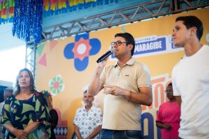 Prefeito de Camaragibe, Diego Cabral, anuncia a programa&ccedil;&atilde;o oficial do carnaval 2026