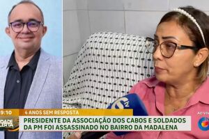 Entrevista concedida ao programa Cidade Alerta, da TV Guararapes