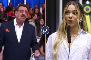  Ratinho critica Erika Hilton ao vivo e dispara: "Para ser mulher, tem que ter &uacute;tero e menstruar"
