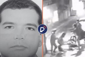 Comiss&aacute;rio da PCPE, F&aacute;bio Fernando Souza da C&acirc;mara, e momento em v&iacute;tima &eacute; morta a tiros.