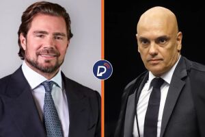 Daniel Vorcaro e Alexandre de Moraes.